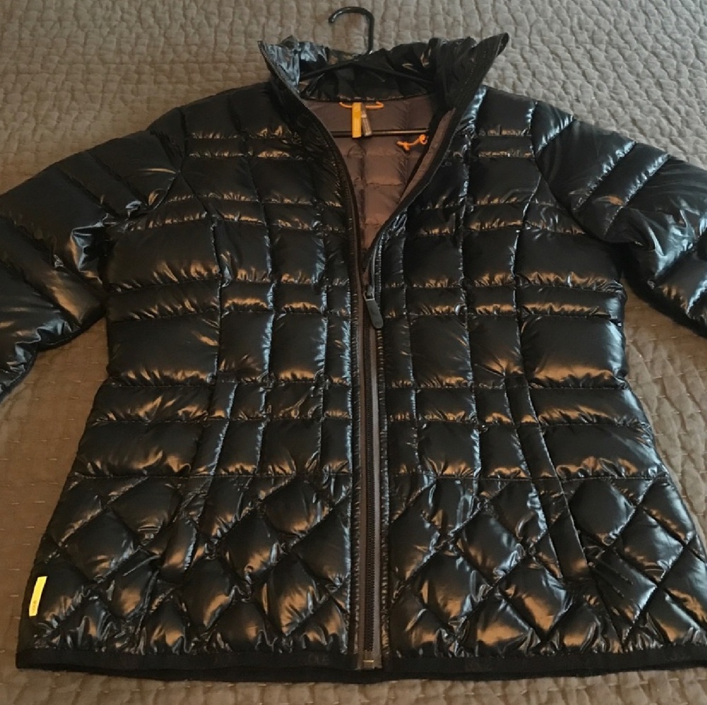 Lole black down coat